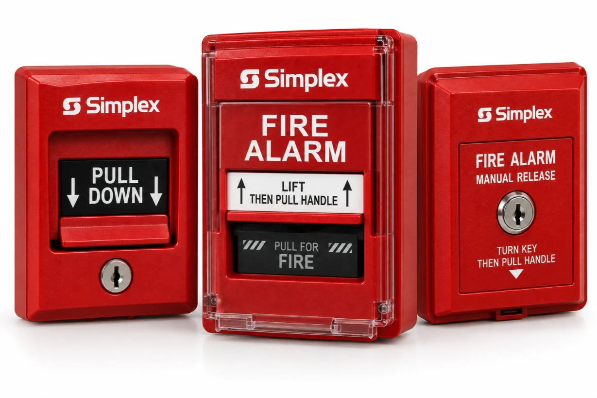 نقاط إطلاق يدوي لأنظمة الإطفاء Simplex