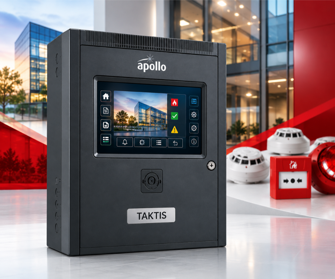 لوحة تحكم إنذار حريق معنونة Taktis UL