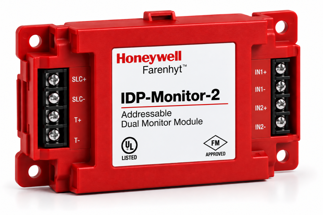 وحدة مراقبة مزدوجة Addressable IDP-Monitor-2